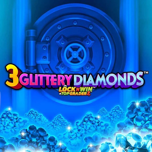 Play 3 Glittery Diamonds slot by PearFiction Studios on revolution-casino.org