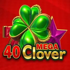 40 Mega Clover by Amusnet Interactive, showcased at revolution-casino.org – game logo