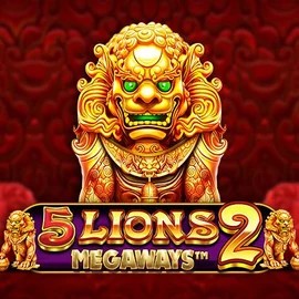 5 Lions Megaways 2 by Pragmatic Play, showcased at revolution-casino.org – game logo