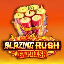 Blazing Rush Express logo by AreaVegas at Revolution Casino