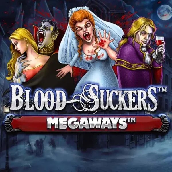 Blood Suckers Megaways game by Red Tiger Gaming – logo hosted on Revolution Casino