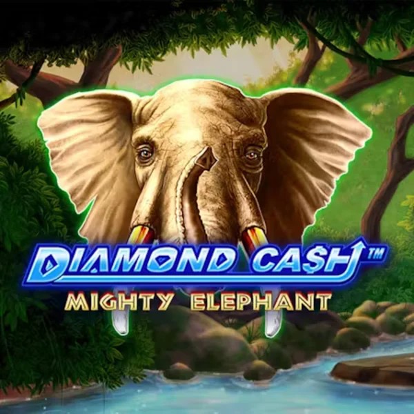 Diamond Cash Mighty Elephant logo – Slots by Greentube at Revolution Casino