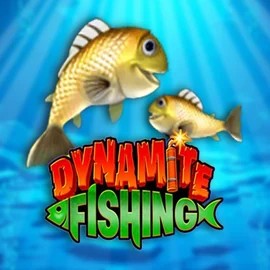 Dynamite Fishing logo by Inspired Gaming at Revolution Casino