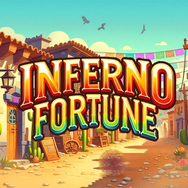 Inferno Fortune game by Atomic Slot Lab – logo hosted on Revolution Casino