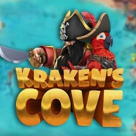 Krakens Cove slot logo by Relax Gaming at Revolution Casino