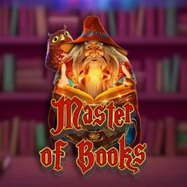 Slots logo of Master of Books from Swintt at Revolution Casino