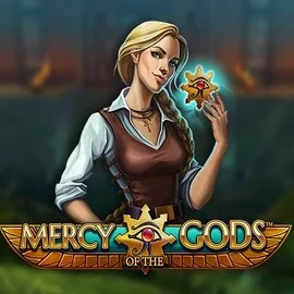 Mercy Of The Gods logo by NetEnt at Revolution Casino