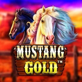 Slots logo of Mustang Gold from Pragmatic Play at Revolution Casino