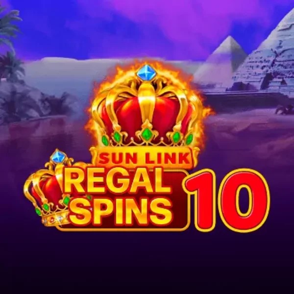 Regal Spins 10 logo by PatePlay at Revolution Casino