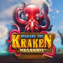 Release the Kraken Megaways slot logo by Pragmatic Play at Revolution Casino