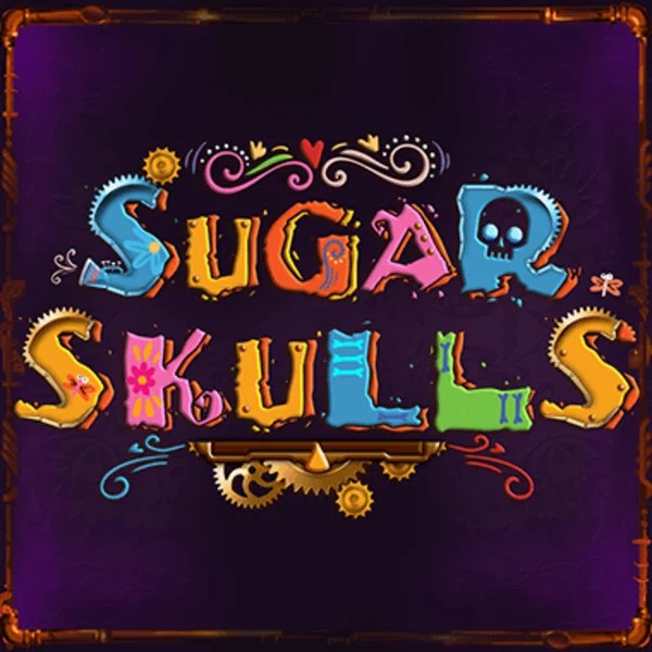 Sugar Skulls logo by Booming Games Revolution Casino