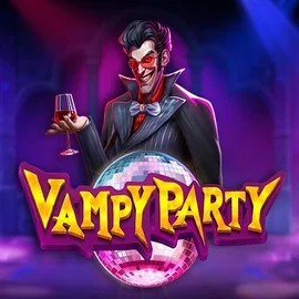 Vampy Party casino game by Pragmatic Play – featured logo at Revolution Casino